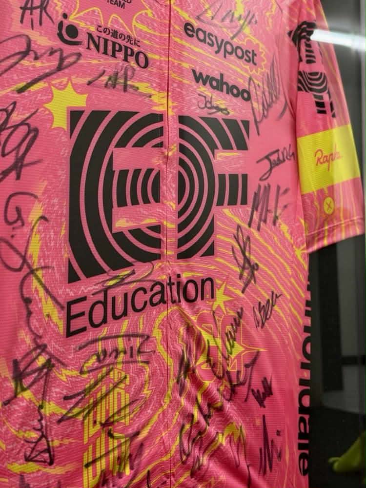 Signed 2024 Tour Down Under EF Education-EasyPost Team Jersey