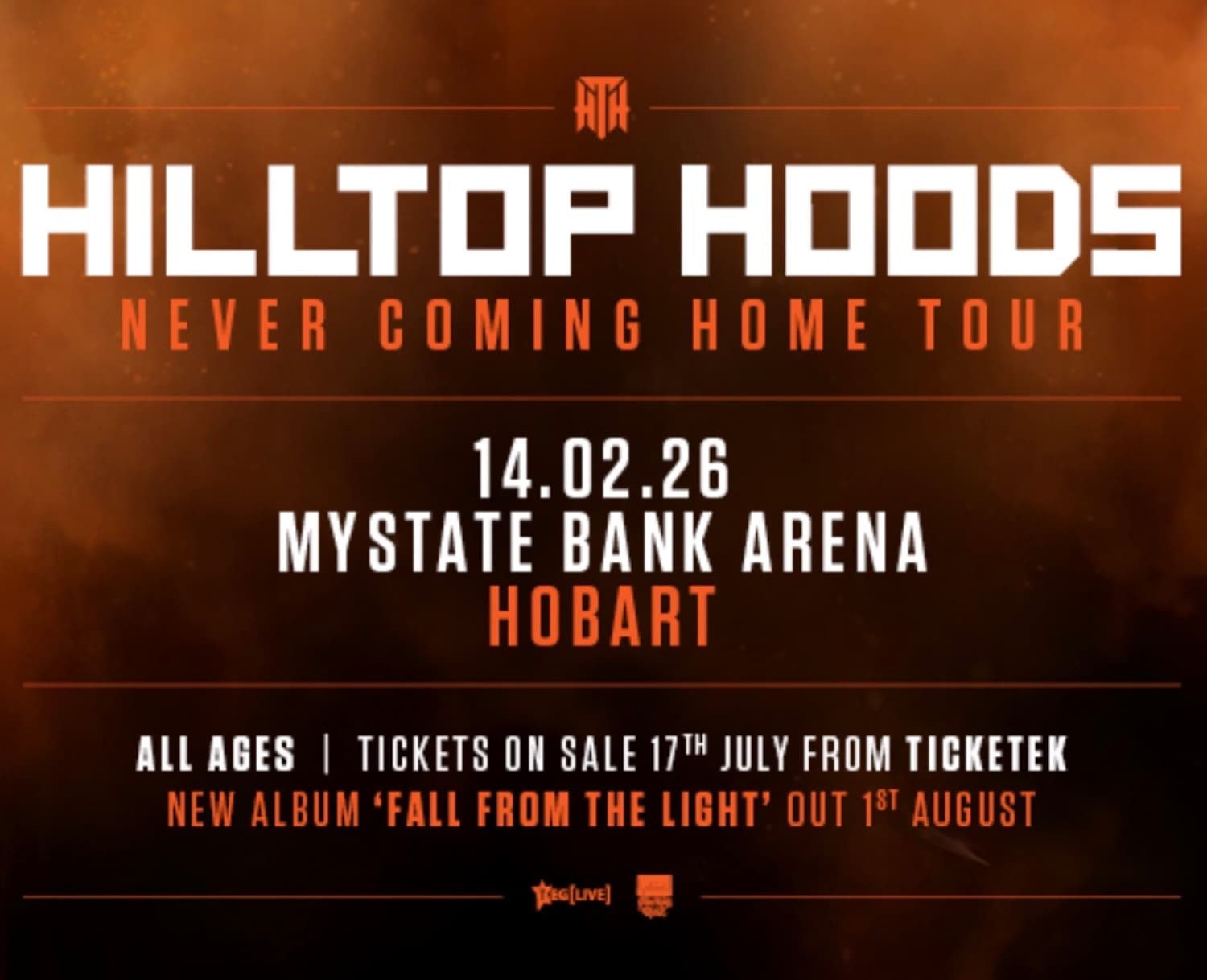 Hilltop Hoods Concert - 2 Tickets